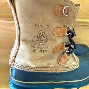 Men’s Sorel Big Horn boots made in Canada size 11